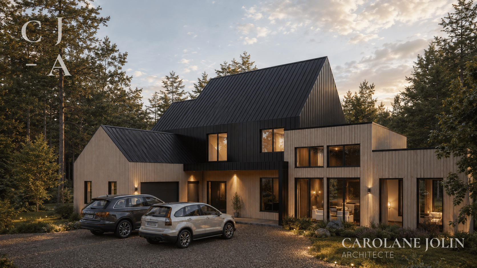 Projet AAM – réalisation architecturale résidentielle de Carolane Jolin Architecte